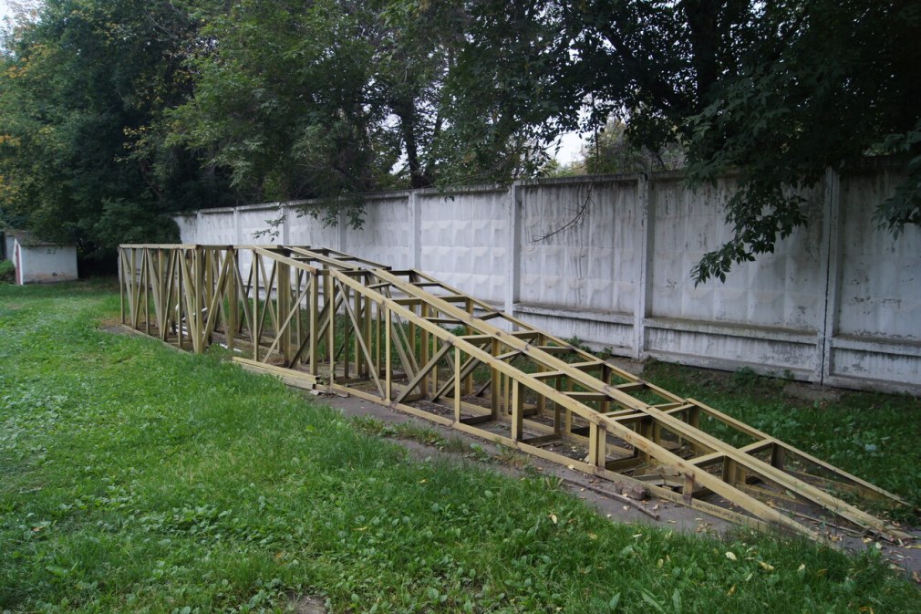 Эстакада на даче