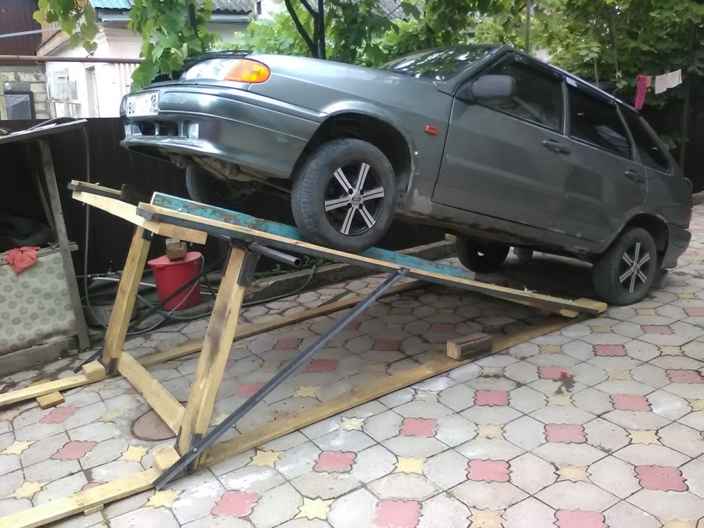 Эстакада для газели