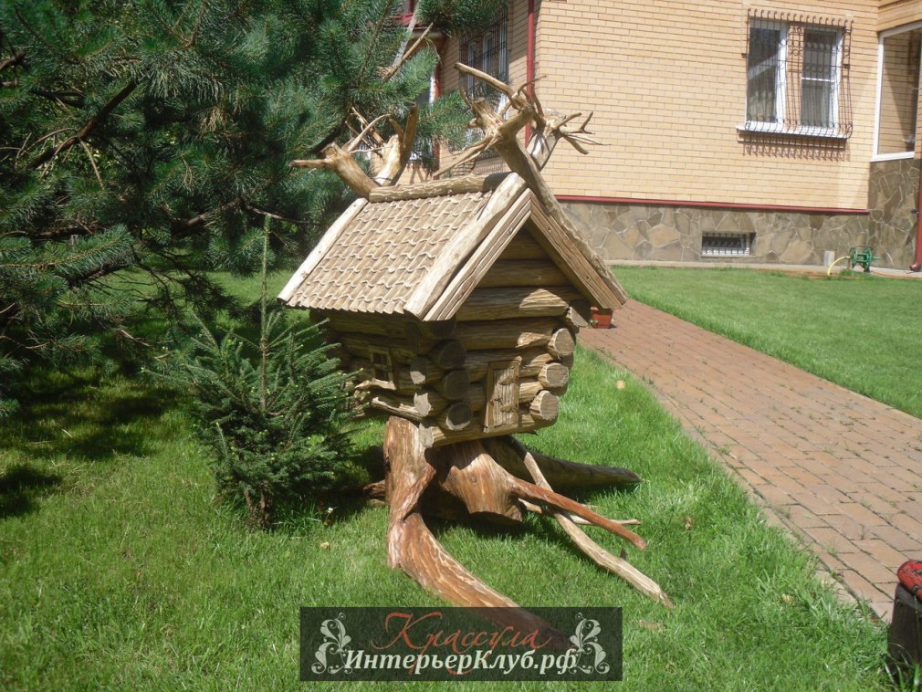 161.009 Избушка на курьих ножках для мелких грызунов и-605