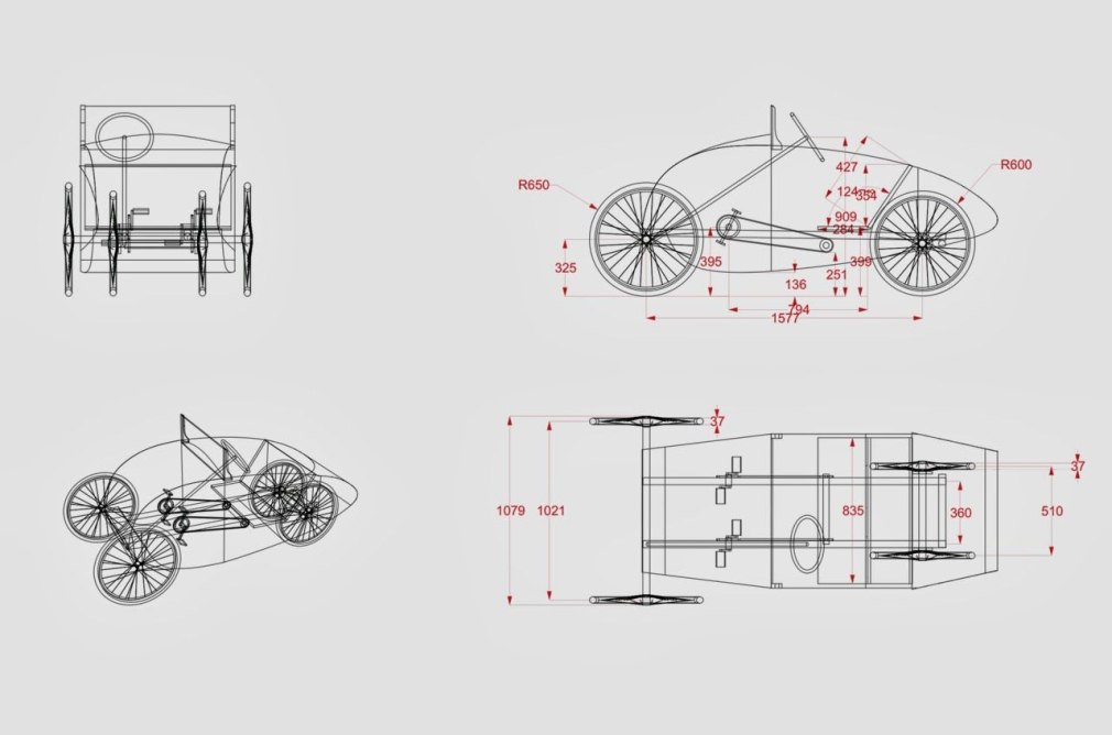 Веломобиль своими руками чертежи с тремя колесами (67 фото)