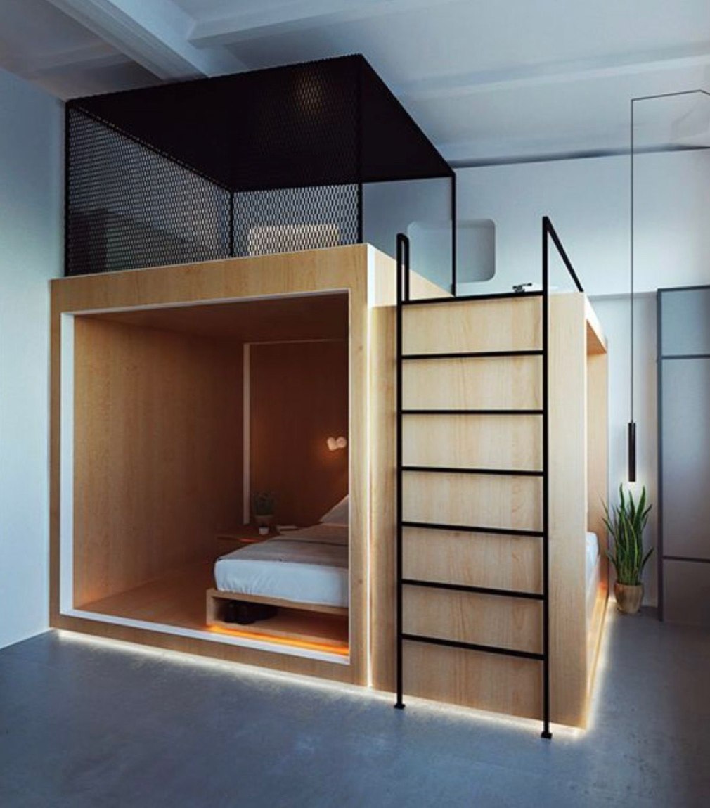 Капсульный отель (Capsule Hotel)inbox