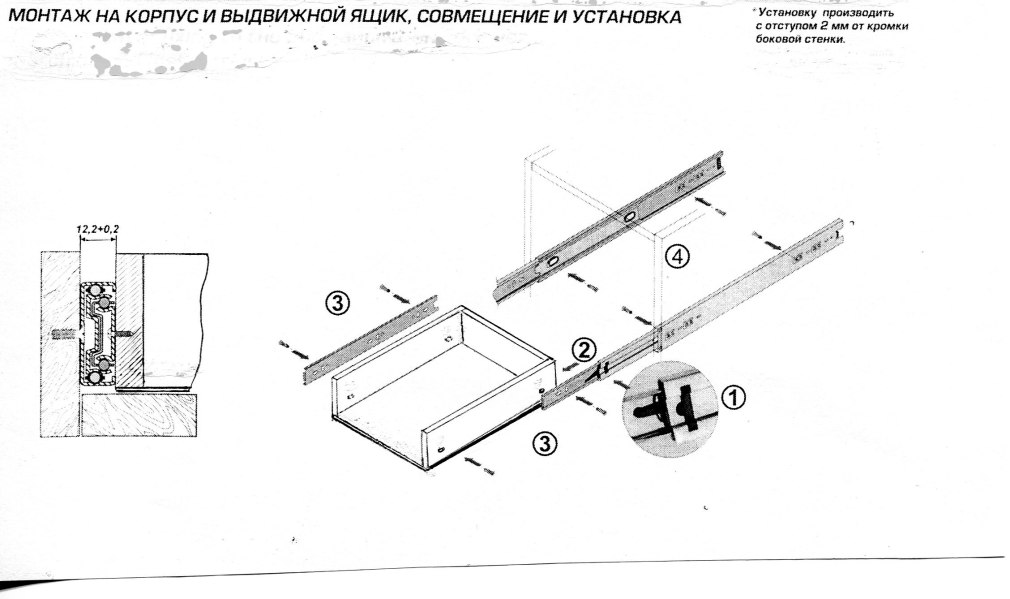 Схема сборки углового дивана Монако