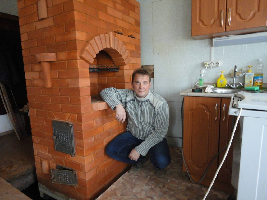 Кирпичная печь плюс буржуйка