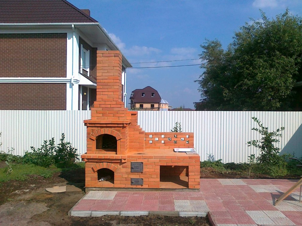 Кирпичная печь голландка отопительная