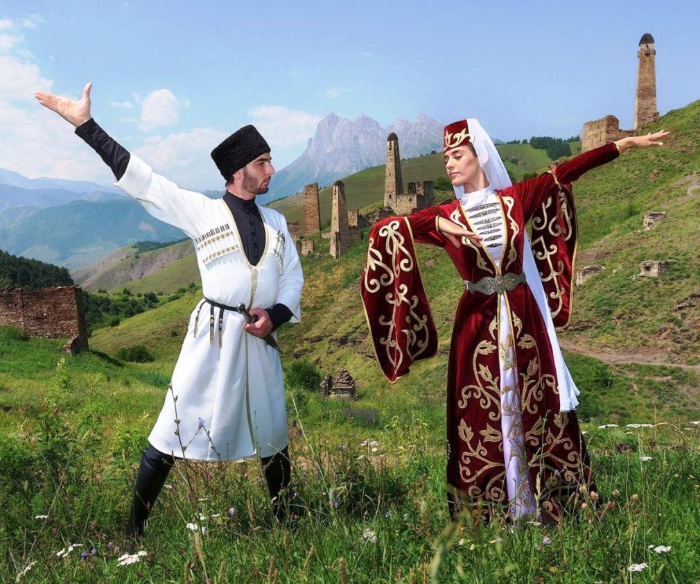 Северная Осетия застолье