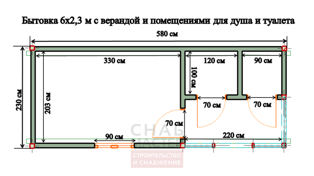 Устройство каркаса и инструкция по строительству каркасной бытовки своими руками