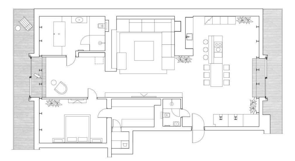 Hotel the Penthouse планировки