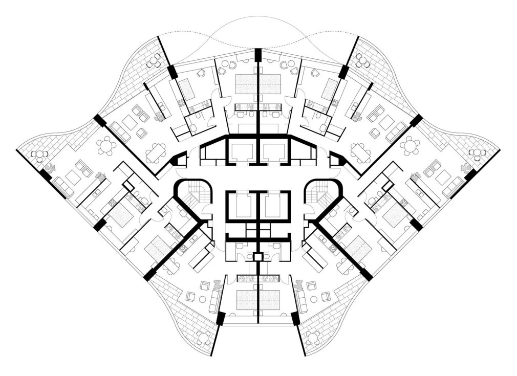 432 Парк Авеню планировки