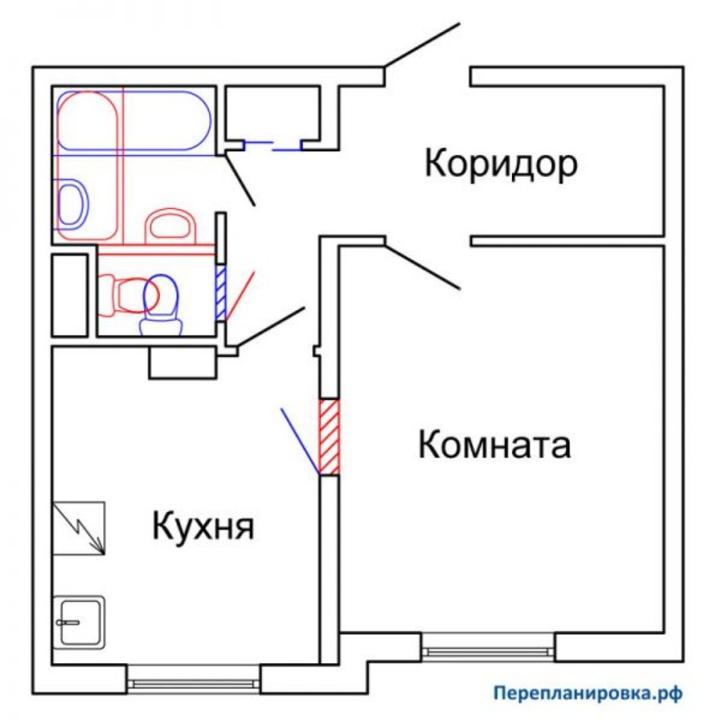 Планировка Однокомнатной Квартиры Хрущевка Фото