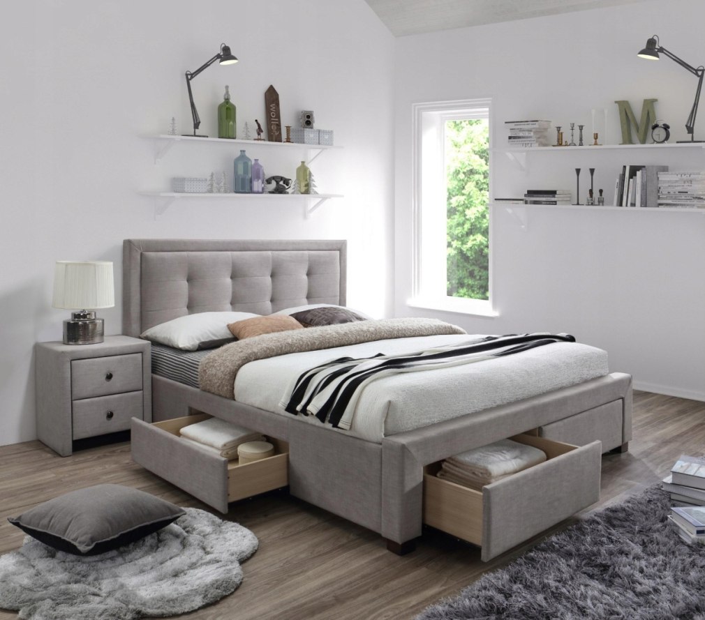 Мебель двуспальная кровать (81 фото)