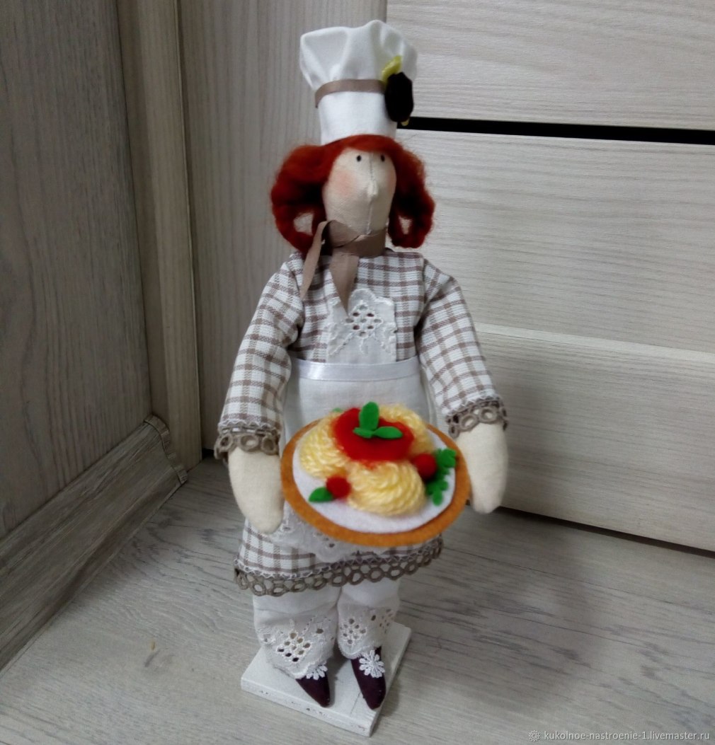Интерьерная кукла повар (83 фото)