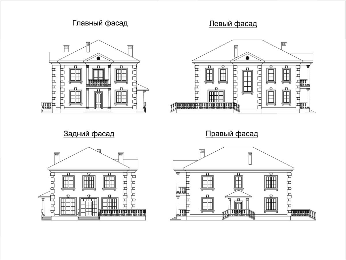 Главный фасад