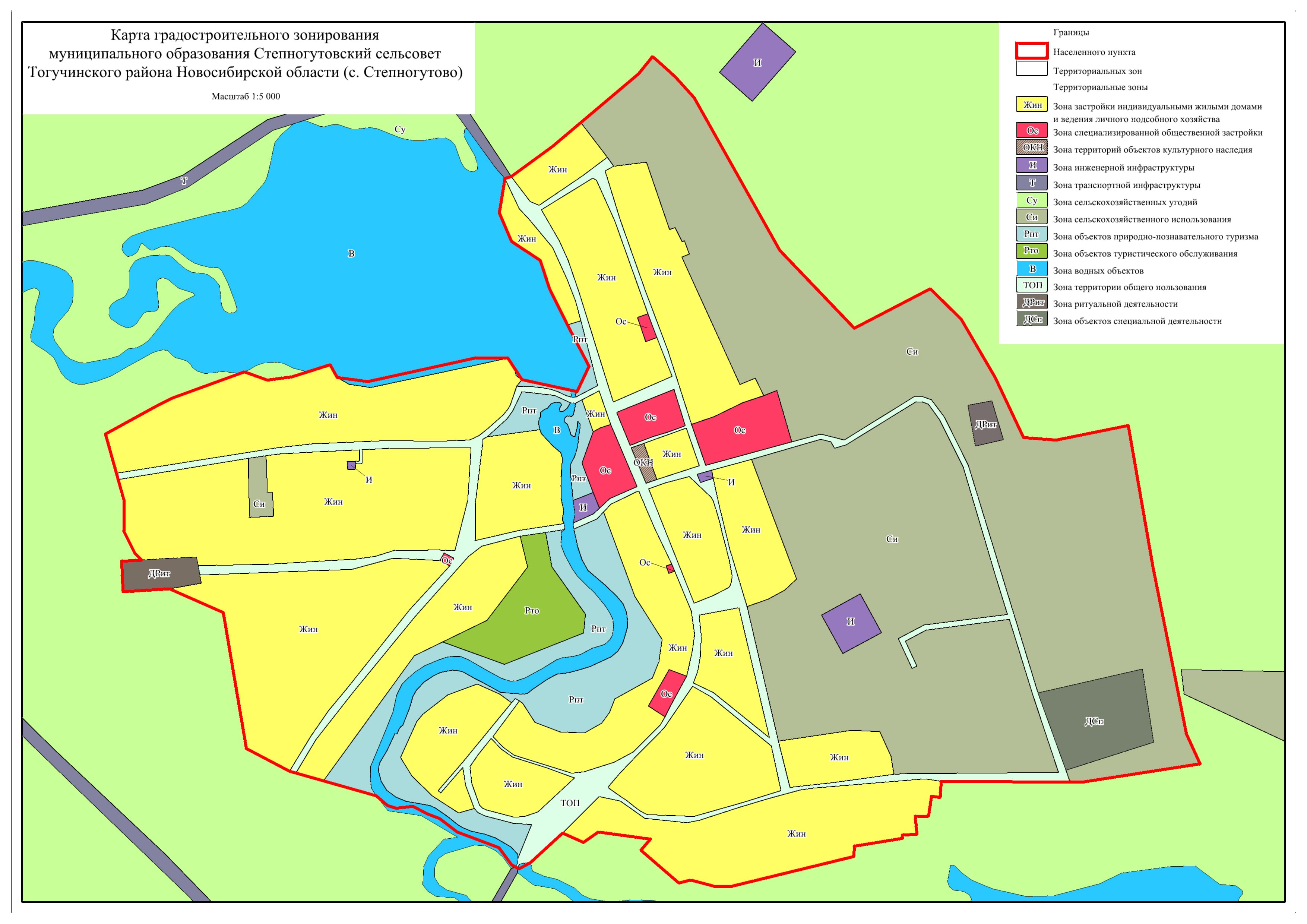 на карте градостроительного зонирования в обязательном порядке отображаются