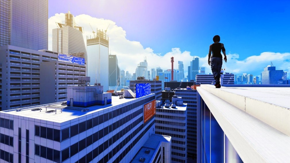 Mirrors Edge город арт