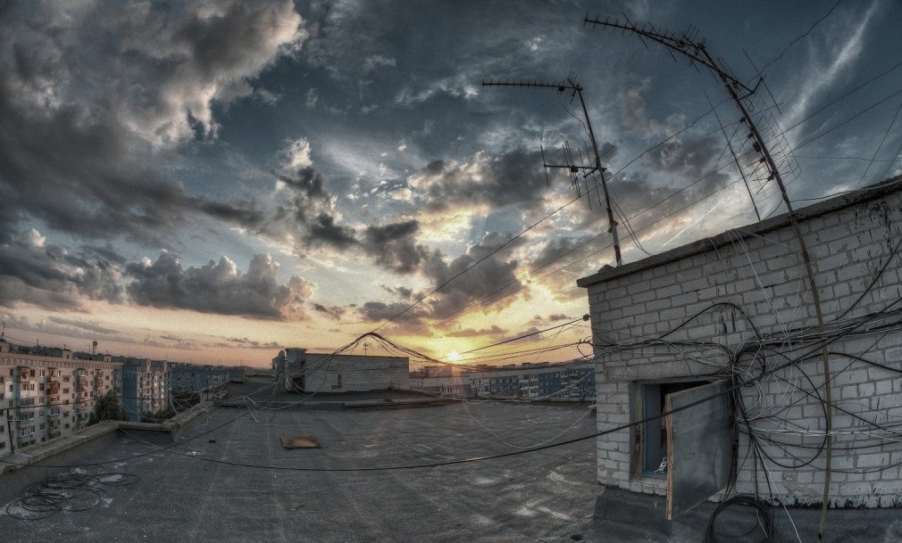 Фон крыши