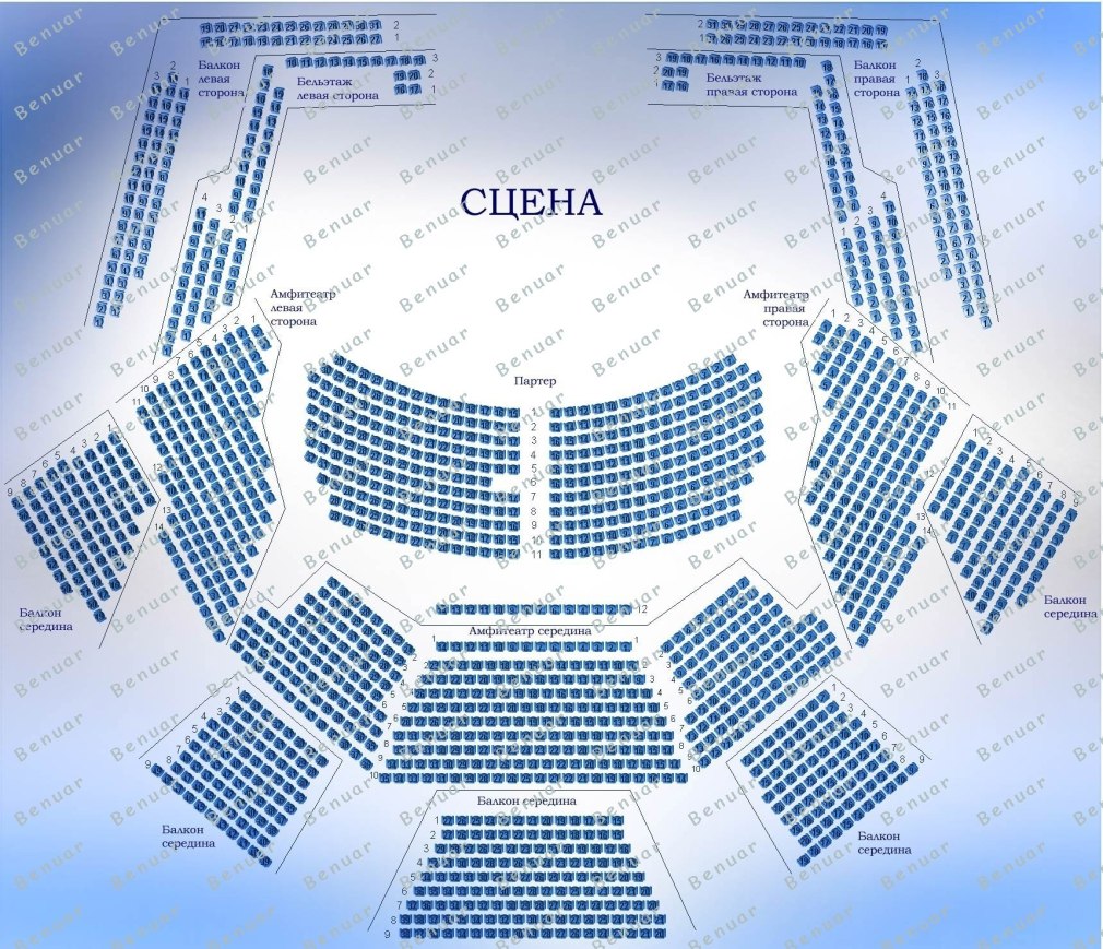 КРК пирамида Казань схема зала