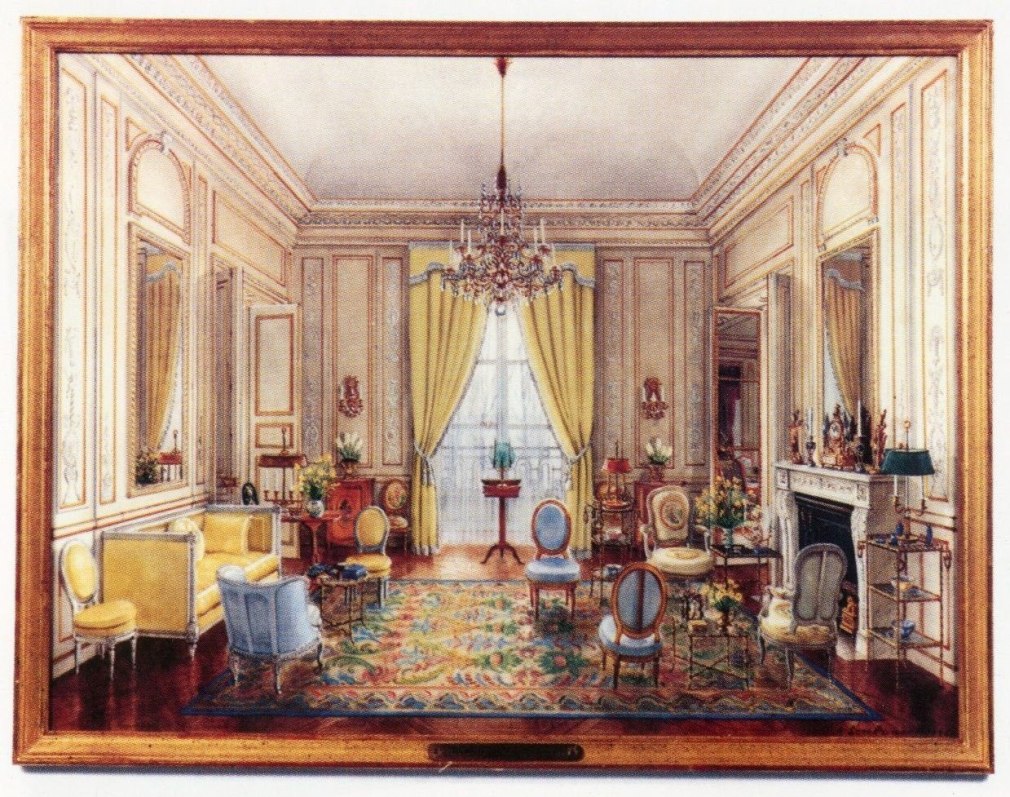 Салон и его интерьер 19 века (78 фото)