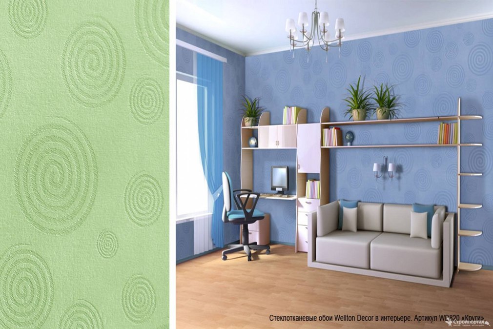 Стеклообои Каскад wd710 Wellton Decor