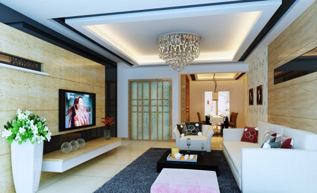 Искусство создания уютной атмосферы: потолок в гостиной как ключевой элемент дизайна