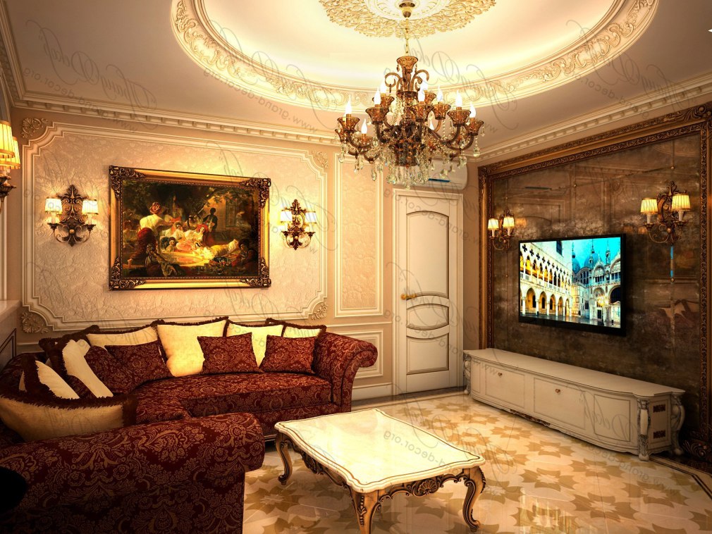 Грандиозное великолепие: создание гостиной в стиле барокко